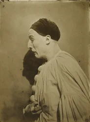 Pierrot in Pain, 1854 (impressão de papel salgado)