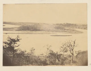 Vista do rio Appomattox, a partir de Point of Rocks