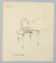 Projeto para Mesa de Toalete Nº 13