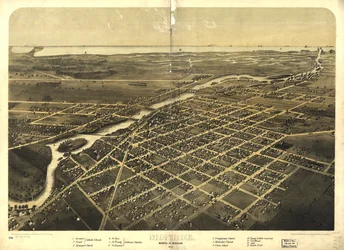 Monroe, Monroe Co., Michigan 1866. LOC 73693438