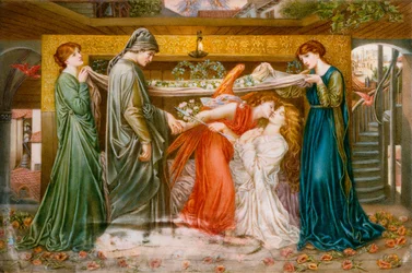O sonho de Dante no momento da morte de Beatriz, c. 1900