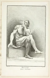 Desenho: Figura Académica, de Encyclopédie