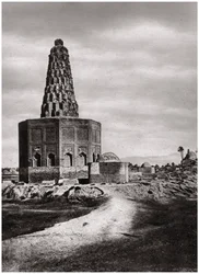 O túmulo de Zubayda, Bagdá, Iraque, 1925