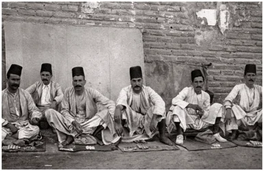 Cambistas turcos, Bagdá, Iraque, 1925