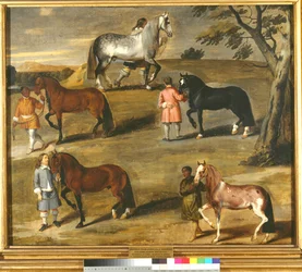 Cavalos de William Cavendish Duque de Newcastle, c. 1650