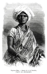 A mulher negra Mina, Brasil, século XIX