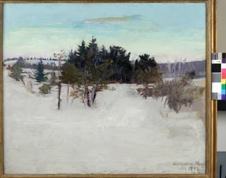 Paisagem de inverno, 1902
