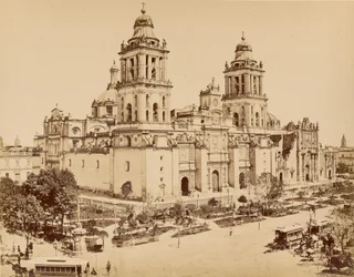 Vistas Mexicanas. México. A Catedral.
