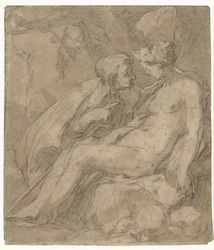 Vertumnus e Pomona (?)