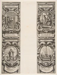 Almanach para 1639: Luís XIII e Ana da Áustria confiando o Reino e o Herdeiro Appa ..., 1638.