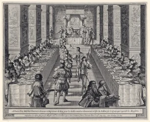 Arranjo da festa, da Ordem do Espírito Santo, pub. 1634