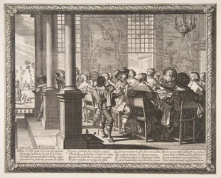 O banquete para o retorno do filho pródigo, ca. 1636