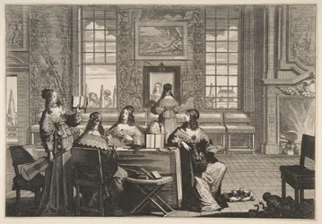 As Virgens Tolas Conversando, ca. 1635.