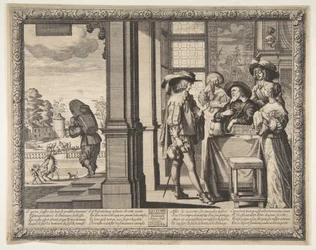 O Filho Pródigo sai de casa, ca. 1636
