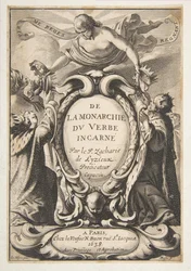 Página de rosto: Da Monarquia do Verbo Encarnado, 1638.