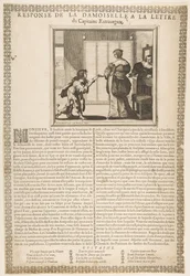 Resposta da jovem senhora à carta do capitão, c. 1636.