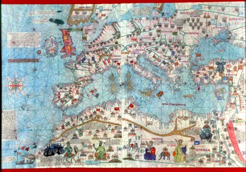 Atlas Catalão, 1375 (mapa)