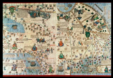 Atlas Catalão, 1375 (mapa)