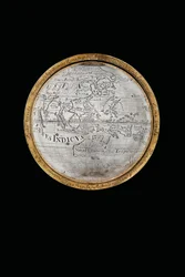 Dois globos terrestres e celestiais excepcionais, apoiados por Hércules e Atlas, Augsburgo, 1697-99
