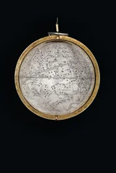 Dois globos terrestres e celestes excepcionais, apoiados por Hércules e Atlas, Augsburg, 1697-99
