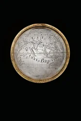 Dois globos terrestres e celestes excepcionais, apoiados por Hércules e Atlas, Augsburg, 1697-99
