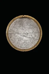 Dois globos terrestres e celestes excepcionais, apoiados por Hércules e Atlas, Augsburg, 1697-99
