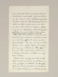 Manuscrito autógrafo do discurso de vitória de Lincoln na eleição como presidente, feito em Washington DC, da janela da Casa Branca na noite de 10 de novembro
