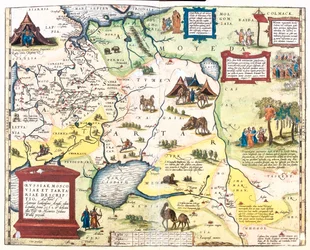 Rússia ocidental, sudeste da Turquia, Arménia, Azerbaijão, norte do Irão, Turquemenistão, Uzbequistão, oeste do Cazaquistão
