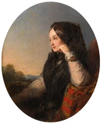 La Tristesse (óleo sobre tela)