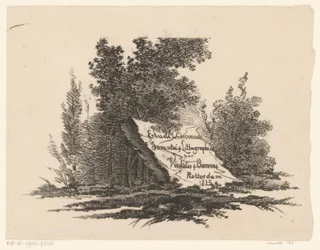 Steen in landschap
Etude de Cheveaux (título da série sobre o objecto)
