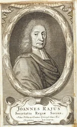 John Ray, naturalista inglês, década de 1680