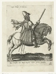 Cavaleiro holandês com carabina