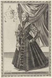 Abraham de Bruyn - Maria da Áustria, filha de Carlos V