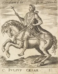C. Júlio César de Doze Césares a Cavalo, c1565-1587.