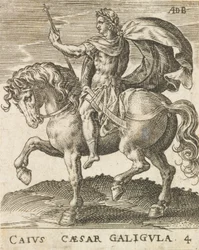 Caio César Galígula de Doze Césares a Cavalo, ca. 1565-1587., c. 1565-1587.
