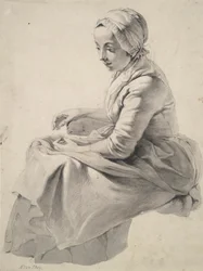 Mulher sentada