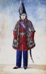 Retrato do jovem Nasr al-Din Shah, c.1845-6
