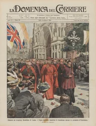 Encerramento do Congresso Eucarístico em Londres, o legado pontifício dá a bênção