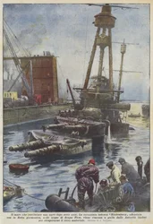 O mar que retorna um navio depois de sete anos