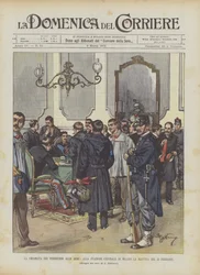 O Chamado De Ferroviários De Armas, Na Estação Central De Milão Na Manhã De 25 De Fevereiro