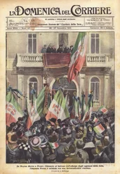A mãe Regina para Trento