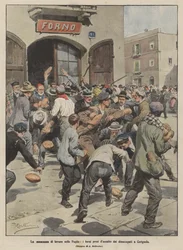 A falta de trabalho em Puglia, os fornos tomados pelos desempregados em Cerignola