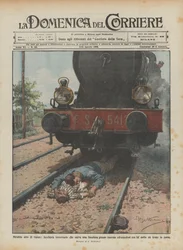 Mirabile ato de valor, foguista que salva uma criança em Ancona deitada com