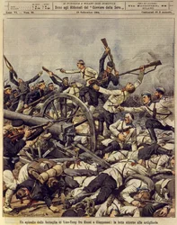 Guerra Russo-Japonesa (1904-1905), batalha de artilharia Liao-Yang, 18 de setembro