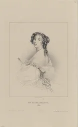 Françoise d&39;Aubigné, Marquesa de Maintenon 1635-1719, 1830-1840s.