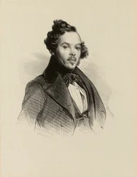 Retrato de Emilien Desmaisons (1812-1880), desenhador e litógrafo. (IFF 65)