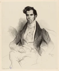 Retrato de Horace Say (1794-1860), economista e deputado