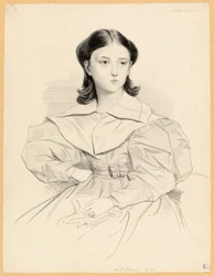 Retrato de Mademoiselle Pacini