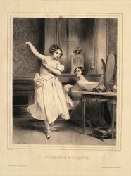 A primeira toilette