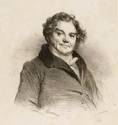 Retrato de Eugène Vidocq (1775-1857), aventureiro e chefe da polícia de segurança.